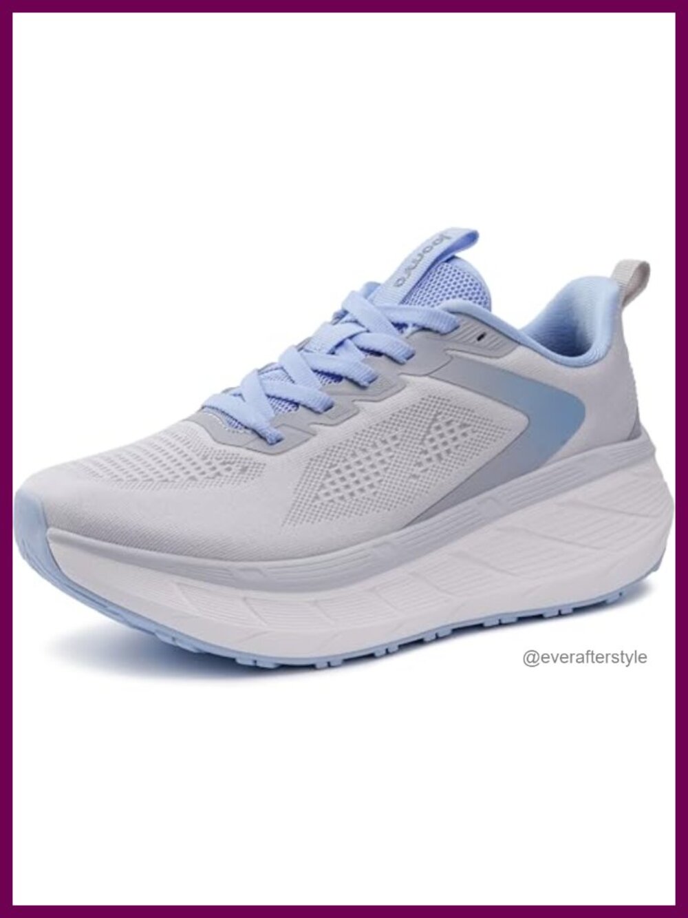 Wide Toe Box Running Sneakers Cushioned Athletic Walking Shoes